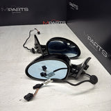 01-06 BMW E46 M3 Side View Door Mirrors Pair Jet Black