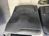 01-06 BMW E46 M3 Convertible Interior Front Non Heated Seats Black *Notes*