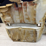 01-06 BMW E46 M3 OEM Coupe 2dr Rear Black Floor Carpet Interior *Notes*