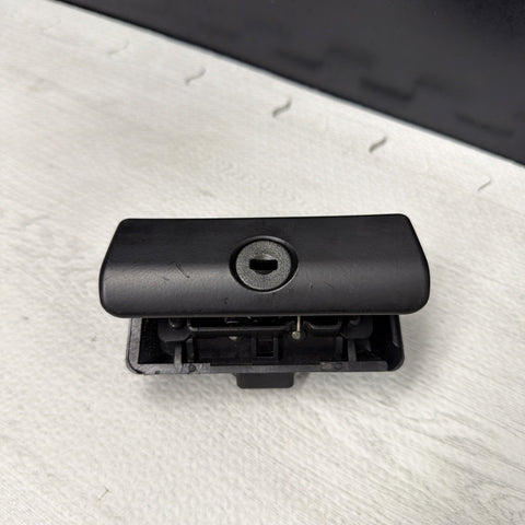 01-06 BMW E46 325 330 M3 Convertible Black Glovebox Glove Box Lock Switch OEM