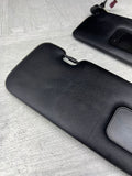 07-13 BMW E88 E93 128 328 335 M3 Convertible Sun Visors Black 7139447 7139448