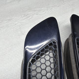 08-13 BMW E90 E92 E93 M3 Hood Scoops Space Jerez Black Pair 8042978