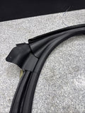 BMW E46 M3 01-06 Left Driver Side Door Weather Strip Seal Black OEM