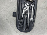 BMW 01-06 E46 325 330 M3 Coupe Emergency Trunk Tool Kit Assembly + Tools OEM