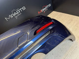 (PICKUP ONLY) 12-15 BMW F30 335 Sedan Rear Bumper Cover Panel Dual Exhaust Blue