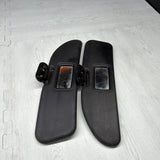 98-02 BMW Z3 M Z3M CONVERTIBLE PANELS SUN VISORS BLACK