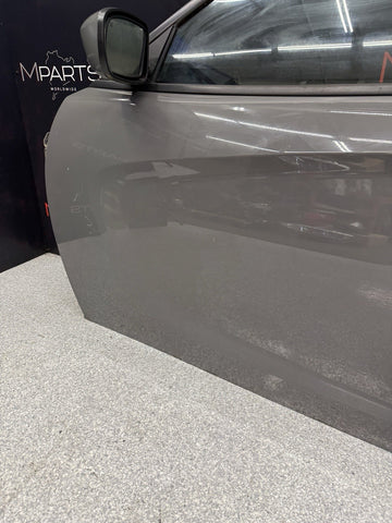 2018-2023 DODGE CHARGER OEM FRONT DRIVER LEFT SIDE DOOR COMPLETE GREY