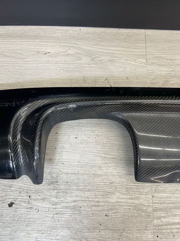 BMW 01-06 E46 M3 Rear Bumper Lower Carbon Fiber Diffuser Trim Panel CSL Style