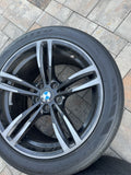 OEM Genuine BMW F80 F82 F83 M3 M4 Rim Wheel Double Spoke 437M 9JX19 10JX19 SET