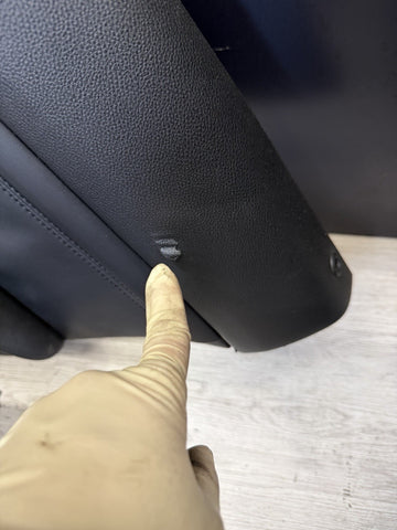 08-13 BMW E92 M3 Coupe Original Novillo Black Interior  Seats Complete Heated