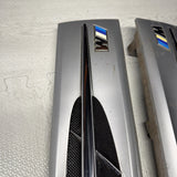 98-02 BMW Z3 M Z3M Fender Hood Vent Grilles Grilles Pair OEM Silver