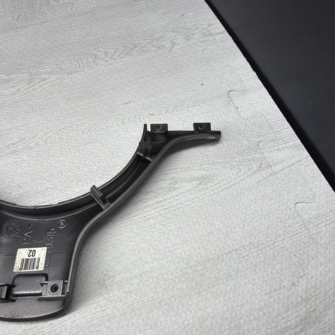 OEM 01-06 BMW E46 M3 Lower Steering Wheel Trim Cover Plate Titan Shadow Grey