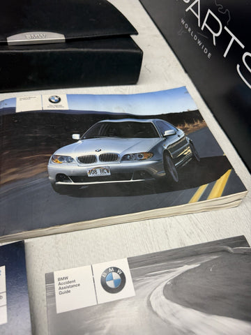 OEM 01-06 BMW E46 M3 COUPE OWNERS MANUAL BOOK BOOKLET POUCH