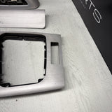 01-06 BMW E46 M3 Convertible Interior Armrests Trim Set Brushed Aluminum *Notes*