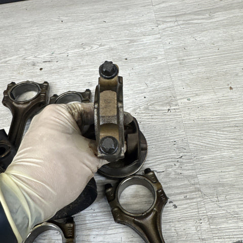 1996-2000 BMW S52 Engine Piston and Connecting Rod Set of 6 E36 M3 Z3M OEM