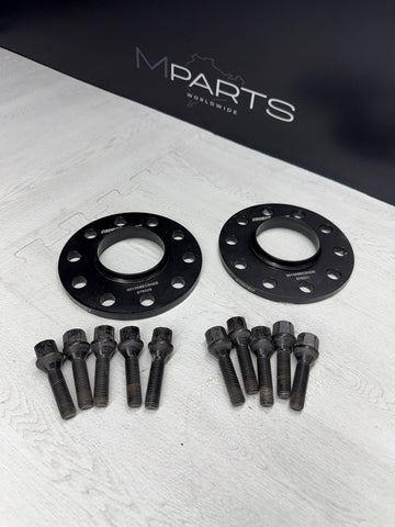 10MM Spacers + Extended Bolts PAIR 5x120 BMW E SERIES ECSTUNING