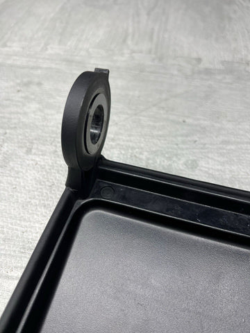 01-06 BMW E46 M3 Center Console Armrest Arm Rest Black Leather