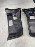 01-06 BMW E46 M3 LEFT RIGHT DRIVER FRONT BUMPER COVER GUARD BRACKET PAIR 2695247