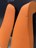 BMW 21-26 G20 G80 M3 Sedan Rear Seats Bench Bolsters Kyalami Orange Leather