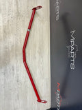 01-06 BMW E46 325 330 M3 Coupe Lower SeatBelt Seat Belt Holder Bar Brace Red