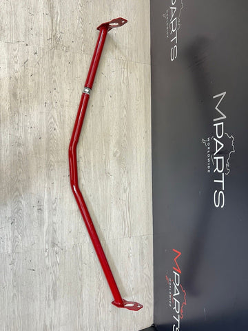 01-06 BMW E46 325 330 M3 Coupe Lower SeatBelt Seat Belt Holder Bar Brace Red