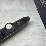 01-06 BMW E46 M3 Convertible Trunk Lid Grip Key Deck Handle Silver Gray