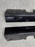 01-06 BMW E46 M3 Rocker Panel Side Skirts OEM Carbon Black