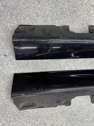 01-06 BMW E46 M3 Rocker Panel Side Skirts OEM Carbon Black
