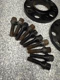 15MM Spacers + Extended Bolts PAIR 5x120 BMW E SERIES GA Supply