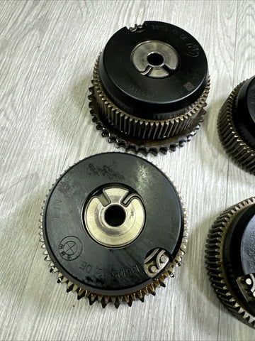 08-13 BMW S65 E90 E92 E93 M3 V8 Intake VANOS Unit Timing Cam Gears Sprockets Set