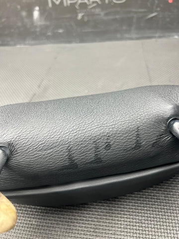 2001-2006 BMW E46 M3 Coup Rear Seat Headrests Black Leather OEM
