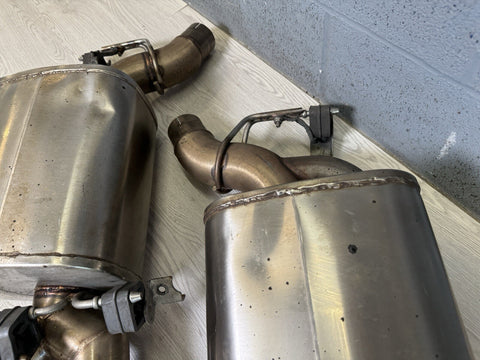 06-10 BMW E63 E64 M6 UUC Rear Muffler Exhaust