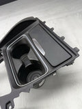 15-20 BMW F80 F82 F83 M3 M4 Front Cup Holder Center Console Trim White Stitching