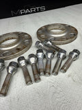 12.5MM Spacers + Extended Bolts PAIR 5x120 BMW E SERIES