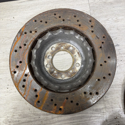 ZIMMERMAN 06-10 BMW E60 E63 E64 M5 M6 FRONT BRAKES DISCS ROTORS