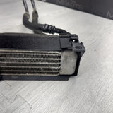 01-06 BMW E46 M3 S54 ENGINE OIL COOLER + LINES 17222283209 2283209 ORIGINAL
