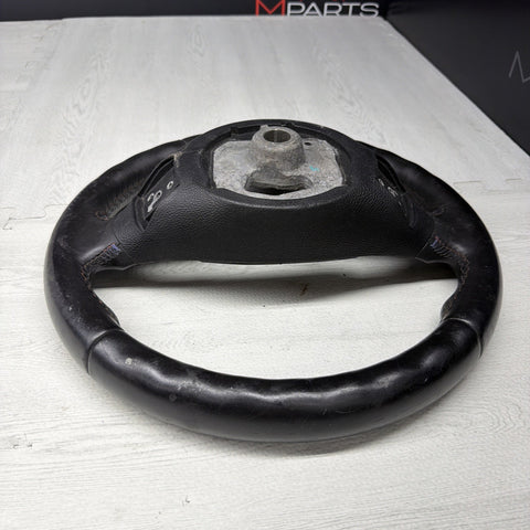 OEM Genuine BMW 08-13 E90 E92 E93 M3 Leather Steering Wheel DCT *Worn*