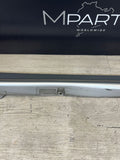 94-99 BMW E36 M3 RIGHT PASSENGER SIDE SKIRT ROCKER MOLDING ARCTIC SILVER