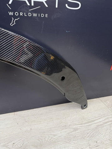 BMW F80 M3 F82 F83 M4 15-20 V Style Carbon Fiber Front Bumper Lip Splitter