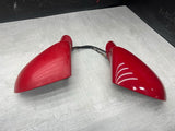 00-09 Honda S2000 S2k OEM Side View Folding Mirrors Pair Formula Red