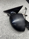 01-06 BMW E46 M3 Side View Door Mirrors Pair Carbon Black *See Pics
