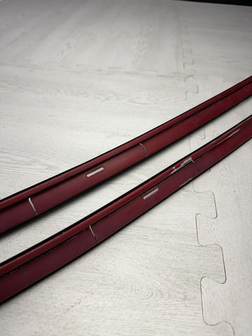 97-03 BMW E39 M5 Right & Left Roof Strip Drip Molding Trims Set Oem