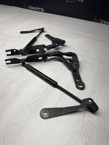 2001-2006 BMW E46 M3 FRONT HOOD HINGE HINGES SHOCKS SUPPORT SET