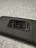 08-11 OEM BMW E90 328 335 M3 Coupe Right Passenger Sun Visor Black Vinyl