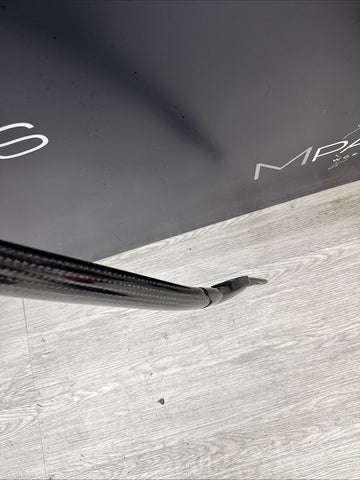 15-20 BMW F80 F82 F83 M3 M4 Carbon Fiber Strut Braces Bar OEM *Broken Tab / Bent