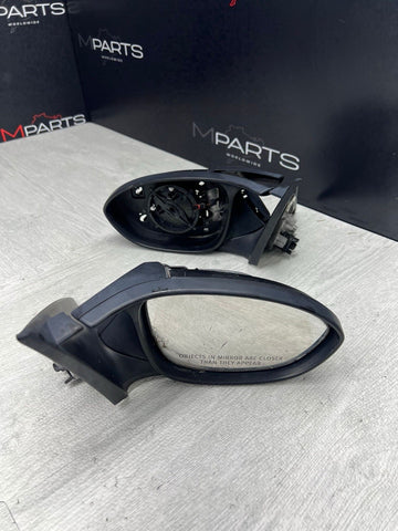 08-13 BMW E92 E93 M3 Left Right Fold Mirrors Matte Black / Black