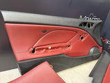 01-06 BMW E46 M3 Coupe Interior Heated Seats & Panels Imola Red
