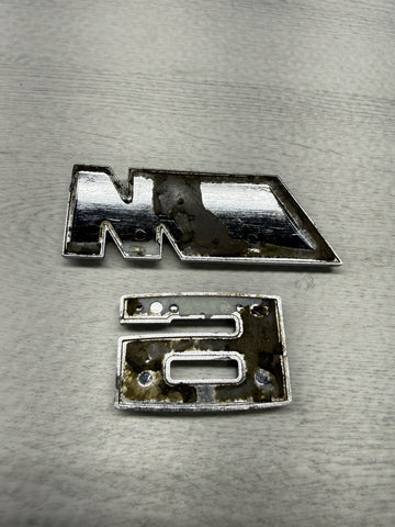 BMW 06-10 E63 E64 M6 Genuine Rear Trunk Emblem Lettering Decal Badge