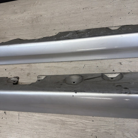 01-06 BMW E46 M3 Rocker Panel Side Skirts OEM Titanium Silver *Notes*