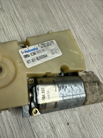 BMW Sun Roof Motor Power Sunroof Window 67618362364 E36 3-Series OEM